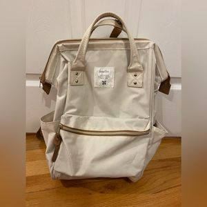 Anello White Backpack